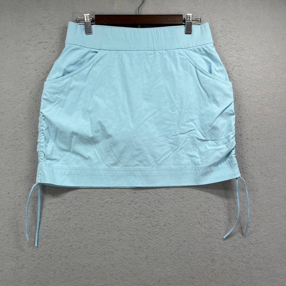 Columbia Skort Womens Medium Blue Anytime Casual Skirt Hiking Outdoor Activewear
